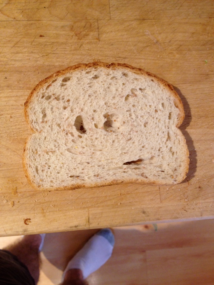 Mr. Bread is as unsure about his future as I am about what's for lunch. As it turns out, these are one in the same.
